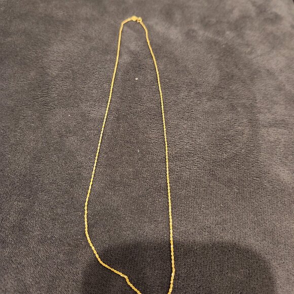 Saudi 18k Gold light weight Chain - Picture 5 of 5